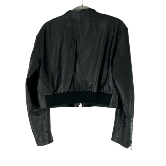 J. Crew Collection Jody Leather Lady Jacket - Picture 4 of 11